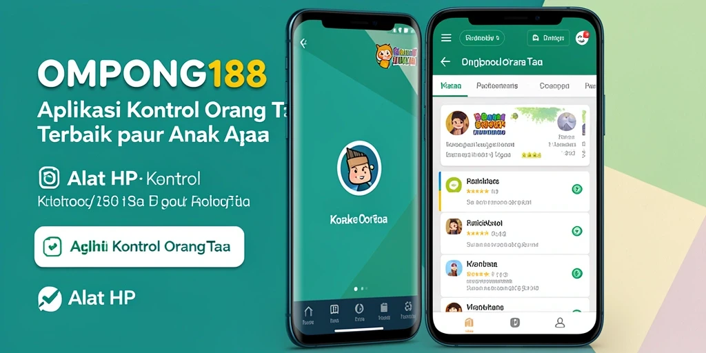 Antarmuka OMPONG188 menampilkan kontrol orang tua yang mudah digunakan.